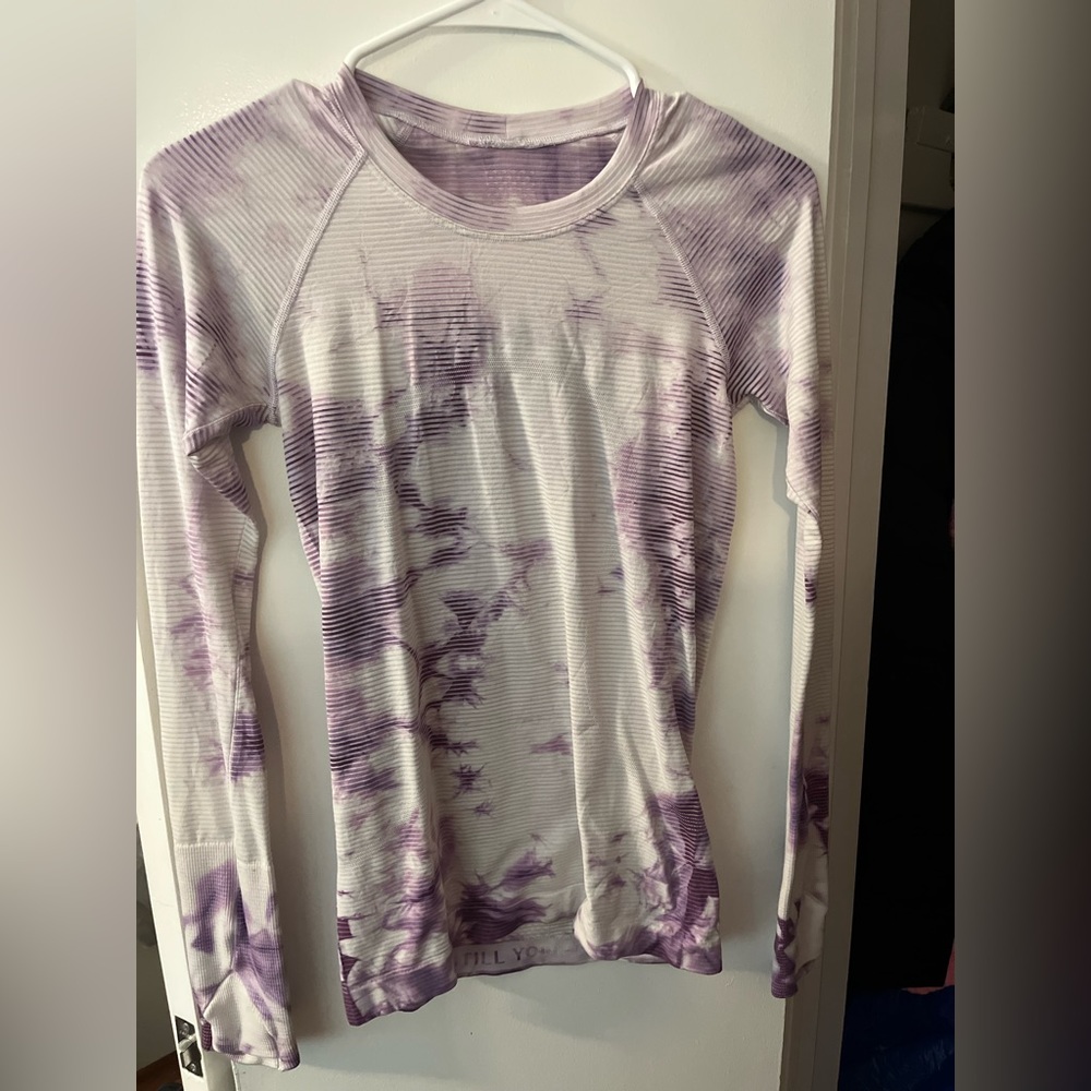 purple tie dye swiftly tech